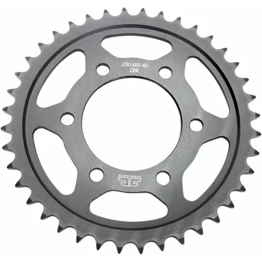 Sprocket Rear 40T 525 Blk Jtr1489.40Zbk
