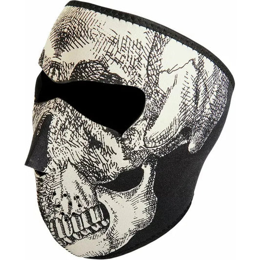 Face Mask Skull Face Glow Wnfm002G