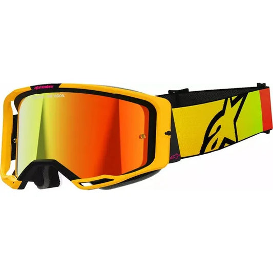 Vision 8 Corp Goggle Yellow w/ Red Mirrored Lens