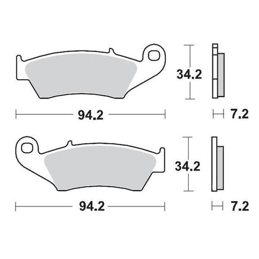 Brake Pad Racing Gp 093412