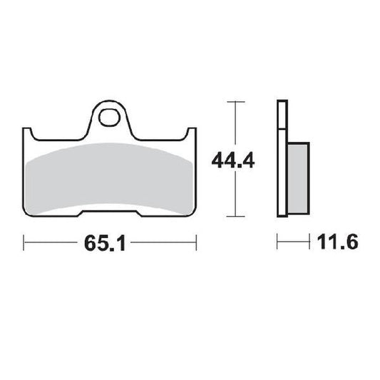 Brake Pad Nitro 098121