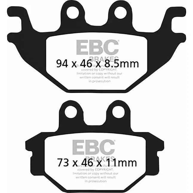 Brake Pad Sfac Series Carbon Fiber Scooter SFAC355/4