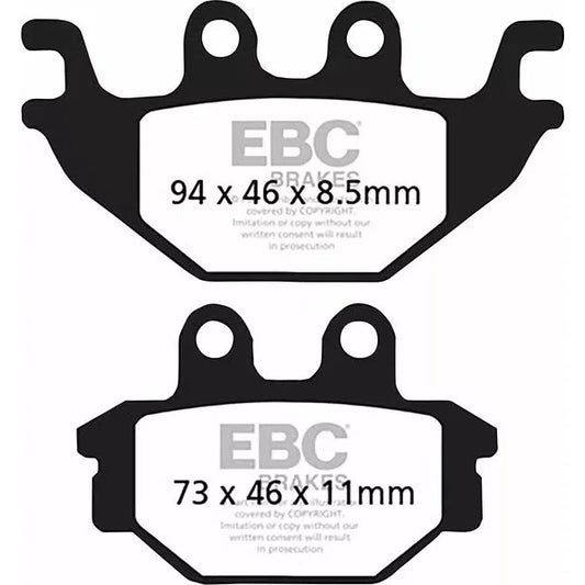 Brake Pad Sfac Series Carbon Fiber Scooter SFAC355/4