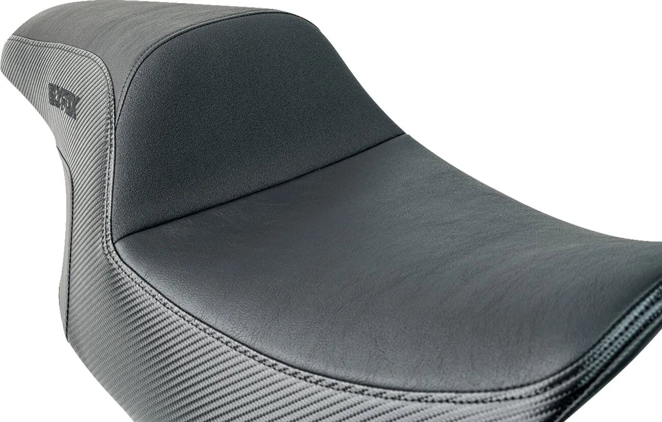 DRIFTER SEAT SLIPSTOP BK LOGO TOURING 23.5 & UP