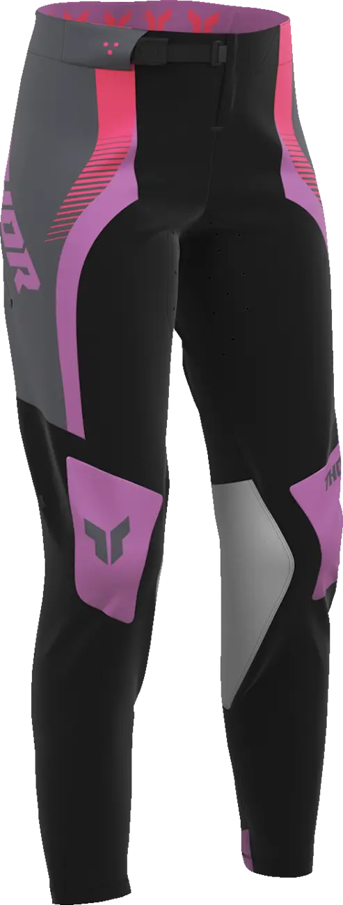 PANTS WOMENS SPORTMODE VELOCITY BLACK/ORCHID 13/14