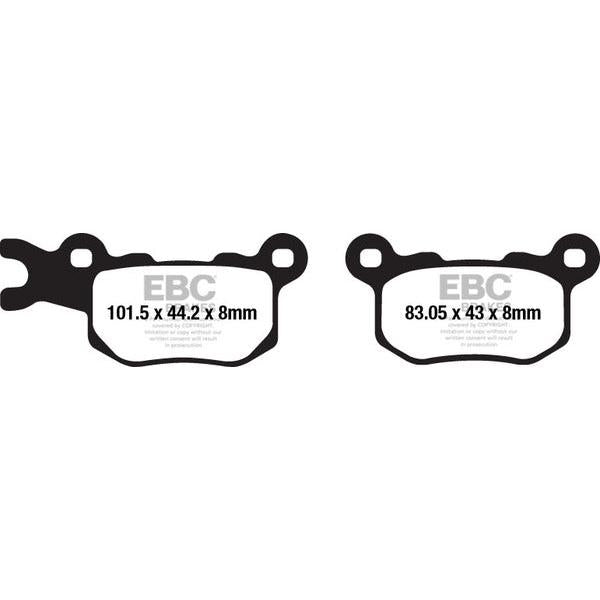 Brake Pad Fa-Tt Series Carbon Offroad FA685TT