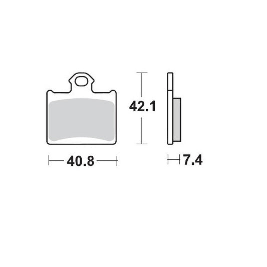 Brake Pad Racing Gp 096712