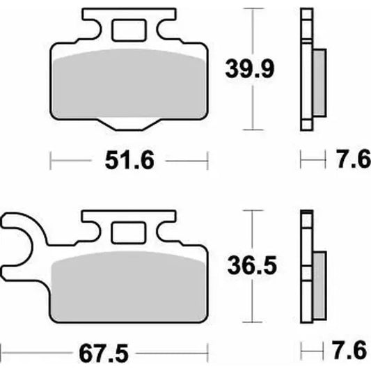 Brake Pad Nitro 094121