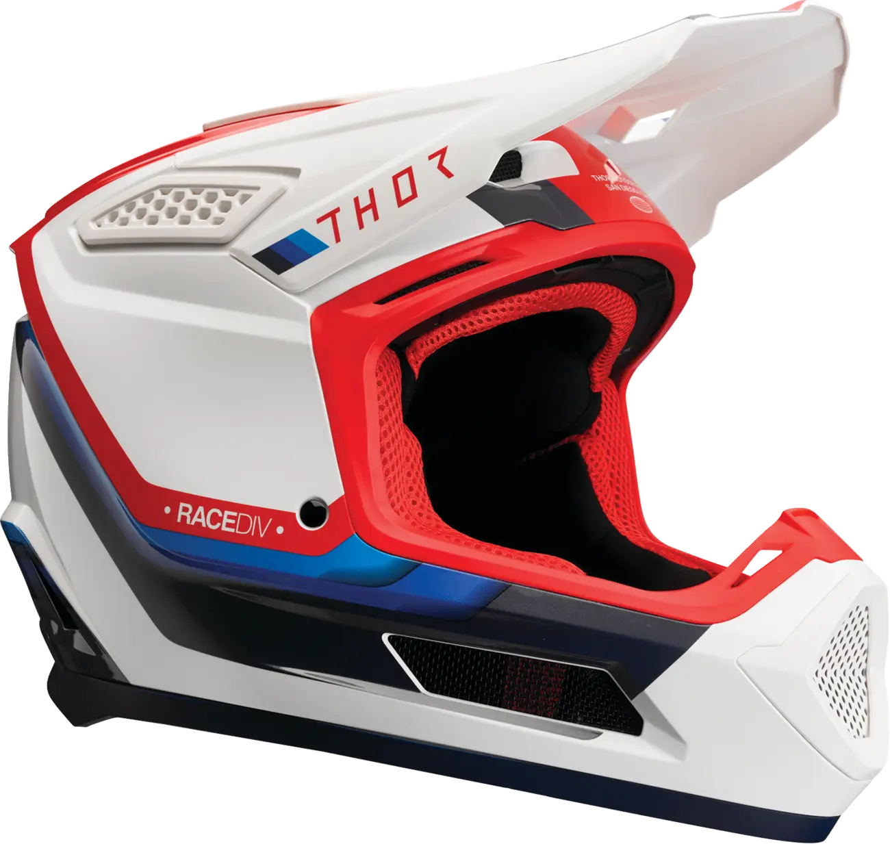HELMET FLEET DEFY WH/RD/BL MD