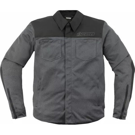 Upstate Mesh CE Jacket Grey/Black