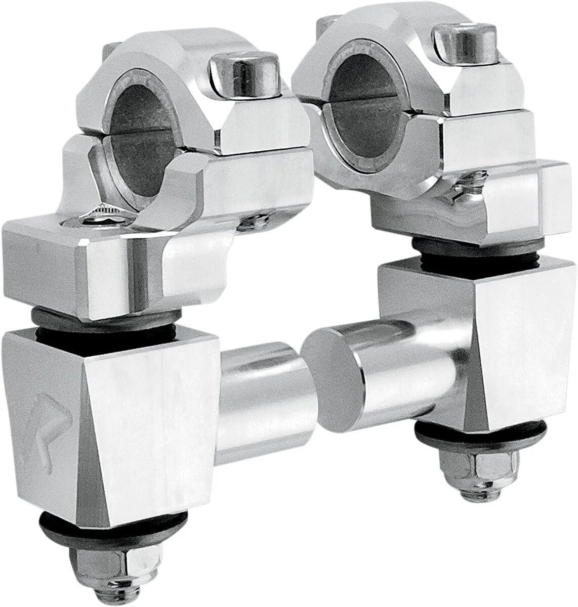 RISERS 2" PIVOTING ANTI-VIBE - 7/8" OR 1.125" BARS - ALU