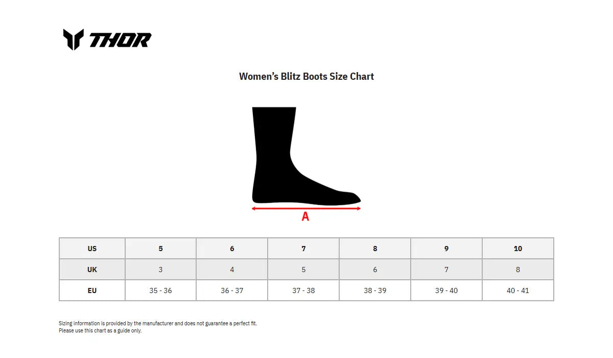 BOOT WMN BLITZ XR BK/G 10