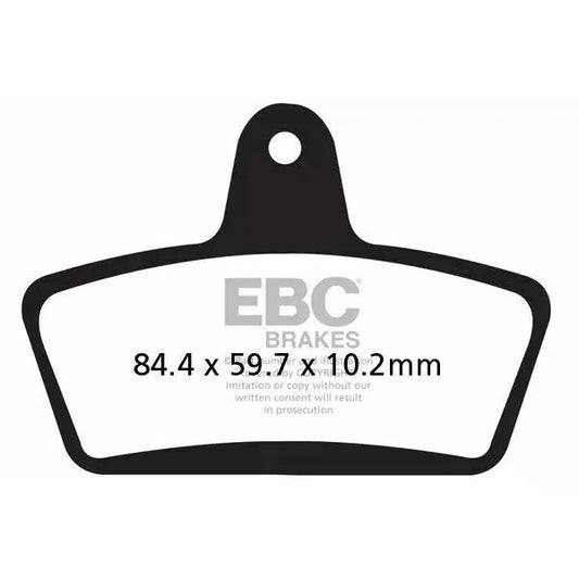 Brake Pad Fa Series Organic FA623