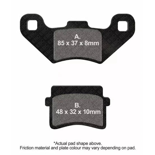 Brake Pad Sfac-Series Carbon Scooter SFAC415