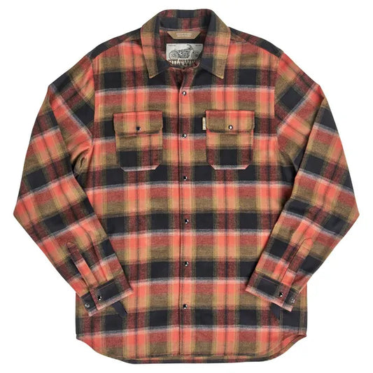 Hi Test Flannel Shirt Rust