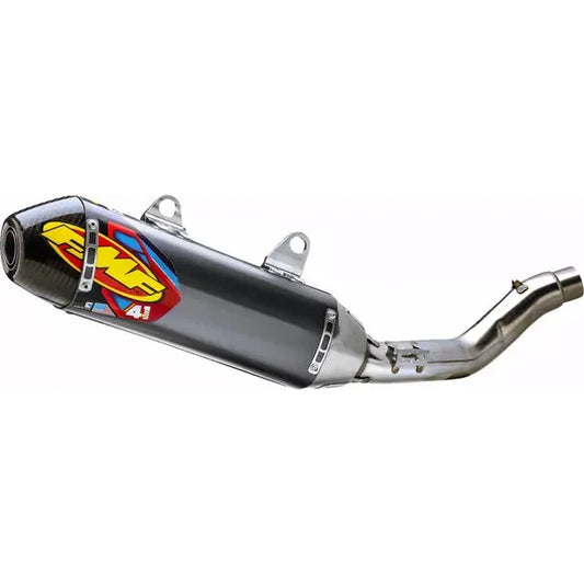 Muffler S/S Alum Factory 4.1 Rct Carbon Cap Kx450F 042403
