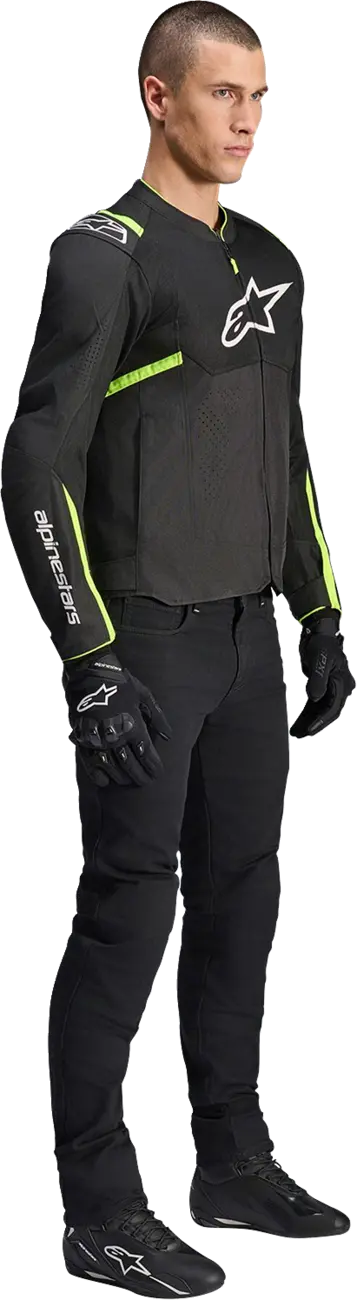 JACKET T-SPS AIR V2 BLK/YEL XL