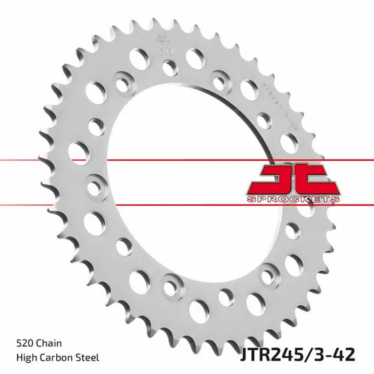 Sprocket Rear 42T 520 Jtr245/3.42