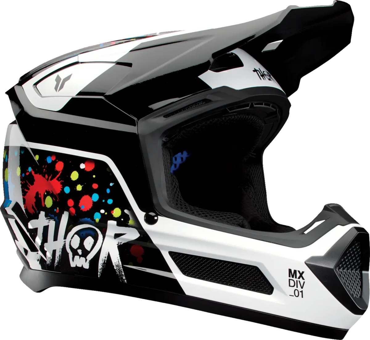 HELMET FLEET YTH SPLAT BLACK S