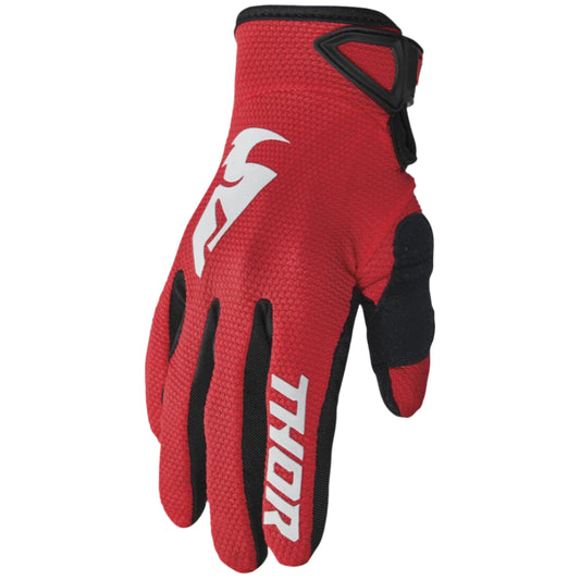 Sector Gloves Youth Red/White