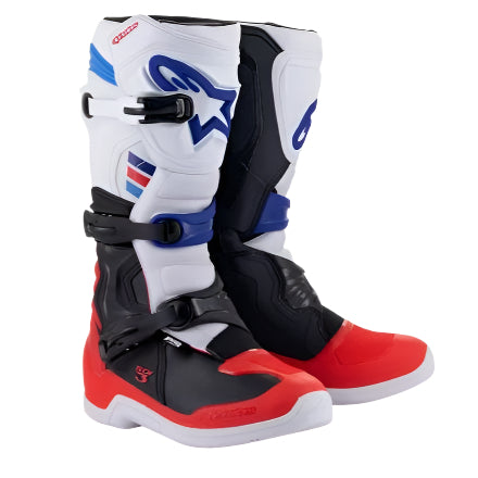 Tech 3 Boots Blue/Red/White