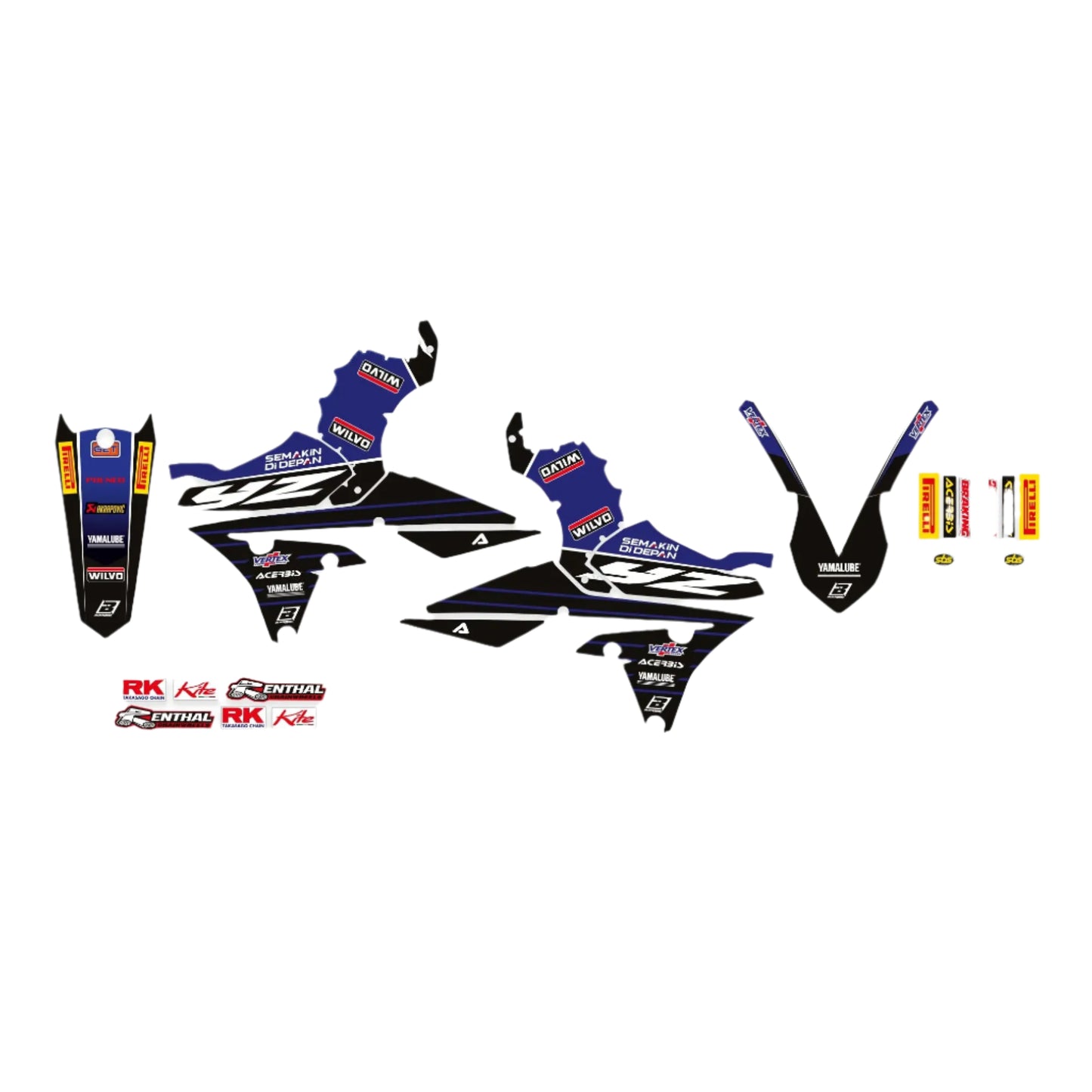 Graphic W/S Cvr Yam 20 8243R10