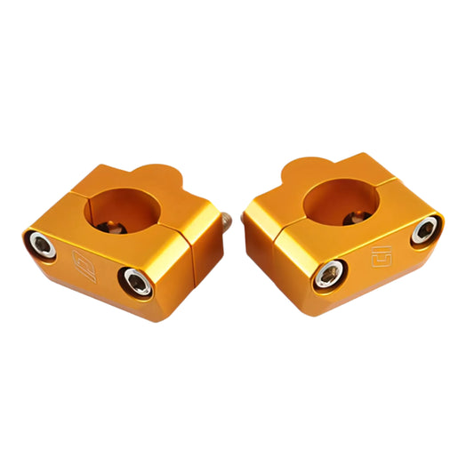28.6mm Handlebar Clamps Gold