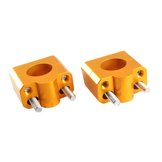 28.6mm Handlebar Clamps Gold