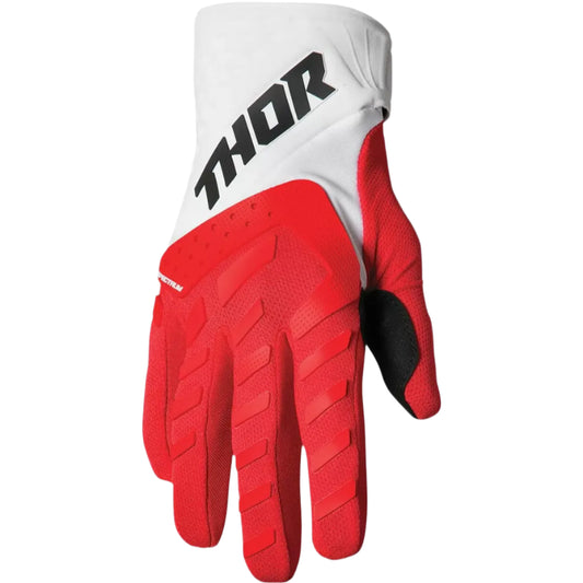 Spectrum Gloves Youth Red/White
