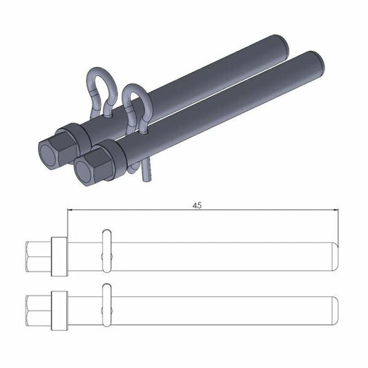Brake Pad Pin 213034