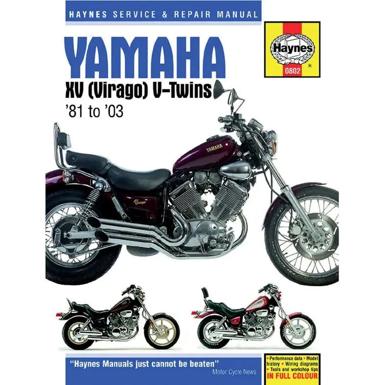 Yam Xv Virago V-Tw Manual