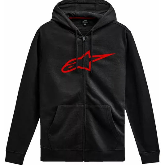 Ageless V3 Zip Hoodie Black/Red