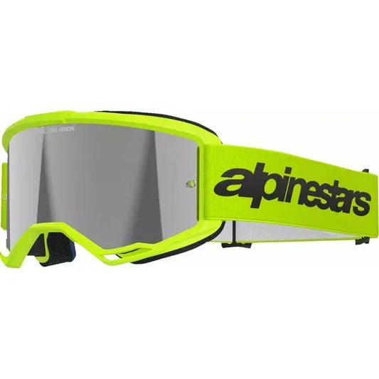 Vision 3 Wordmark Goggle Hi-Viz Yellow Mirrored