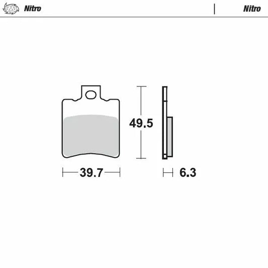 Brake Pad Nitro 097821