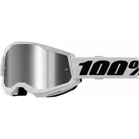 Goggle Strata 2 Jnr White Mir Sl
