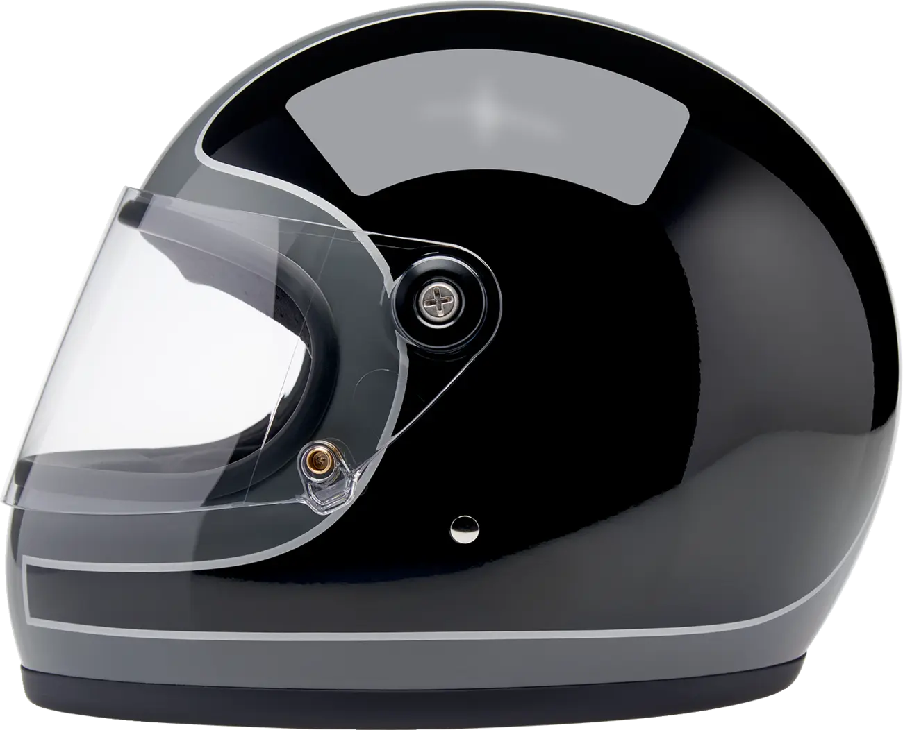HELMET GRINGO S GLOSS STORM GRAY/BLACK TRACKER MD