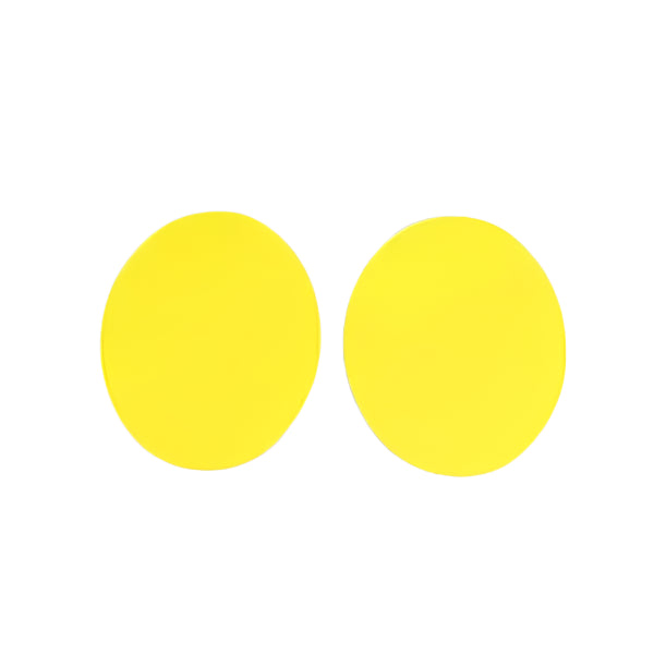 Uni Oval Plate Yl 2Pc Me08048@D