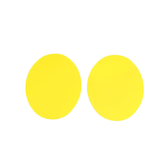 Uni Oval Plate Yl 2Pc Me08048@D