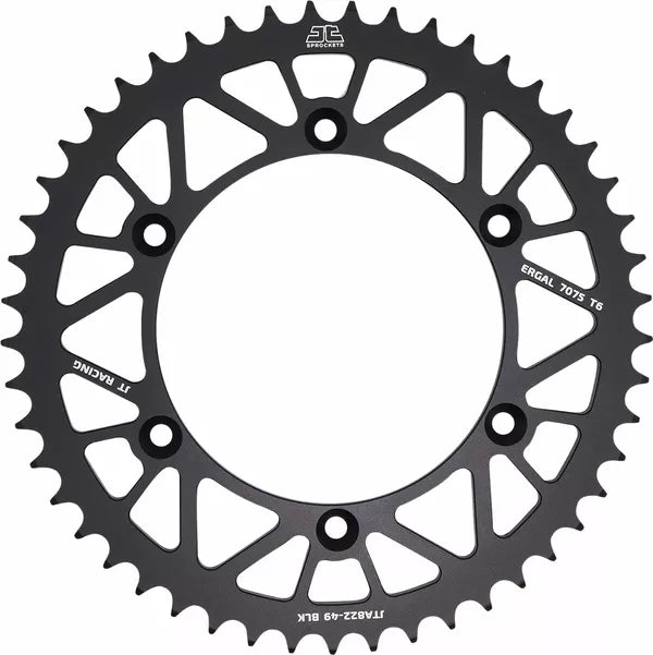 Sprocket Rl 49T 520 Blk Jta822.49Blk