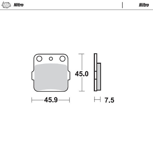 Brake Pad Nitro 091421