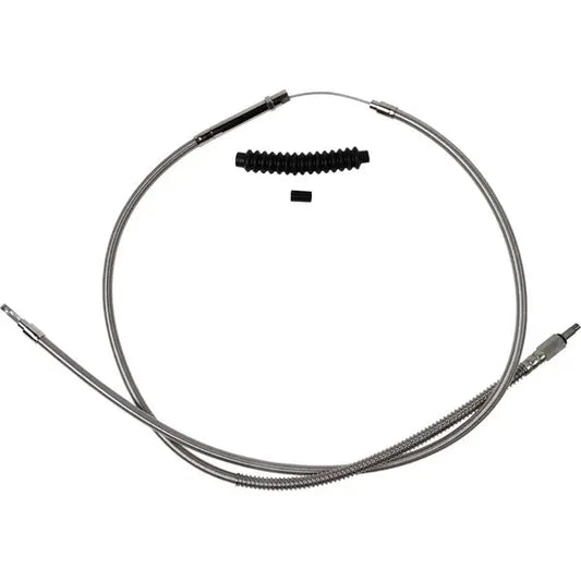 Clutch Cable  Stnls Braid Std