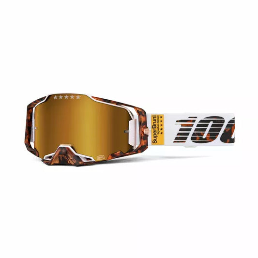 Goggle Arm Le Bruni Gold Mirror