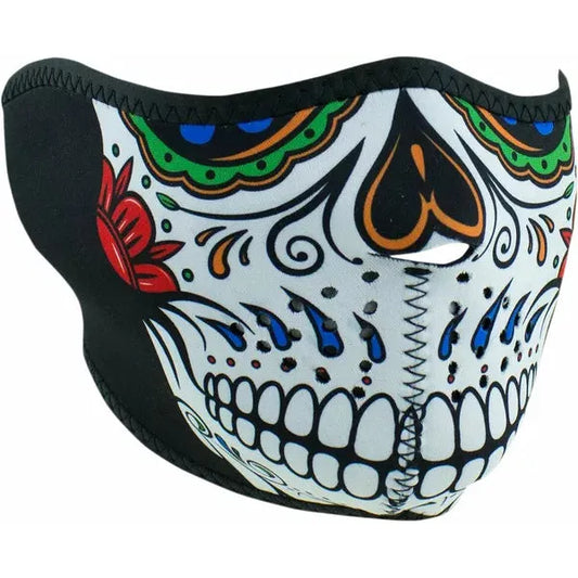 Half Mask Muerte Skull Wnfm413H