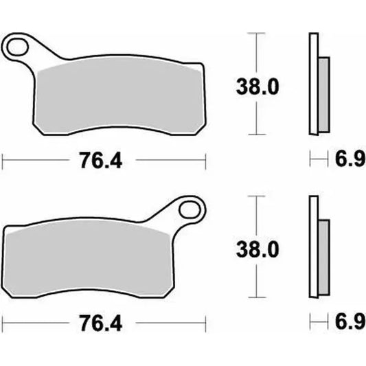 Brake Pad Nitro 096521