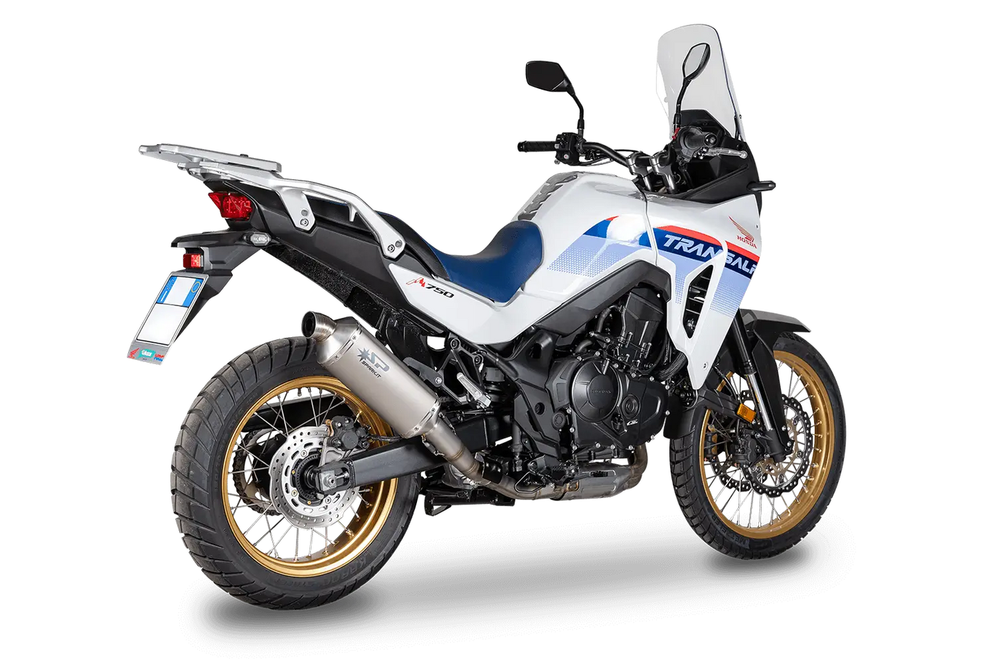 MUFFLER DAKAR TIT HONDA TRANSALP 750 ECE