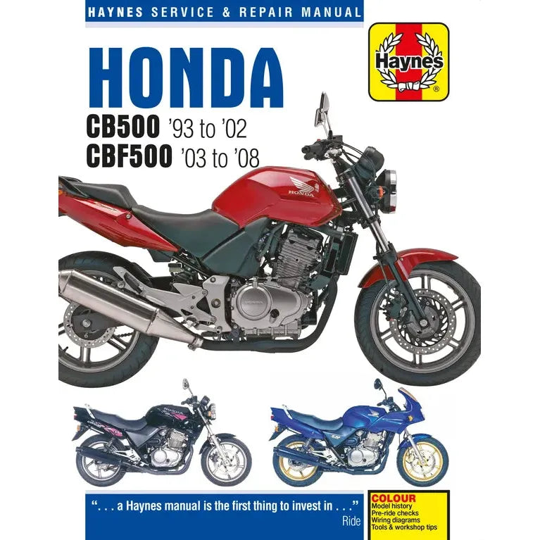 Honda Cb500 93-08 Manual