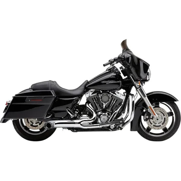 Exhaust 2:1 W/Tip Chrome Flh