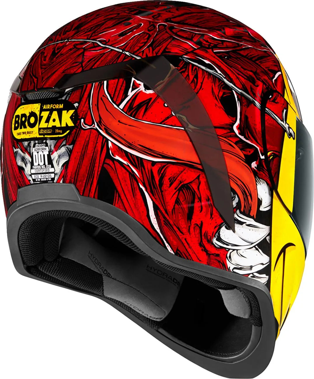HELMET AIRFORM MIPS BROZAK RED XL