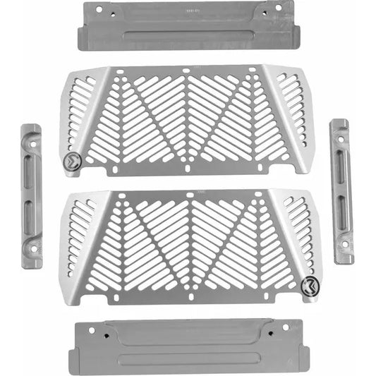 Radiator Guard Silver  Kawasaki 12-3000