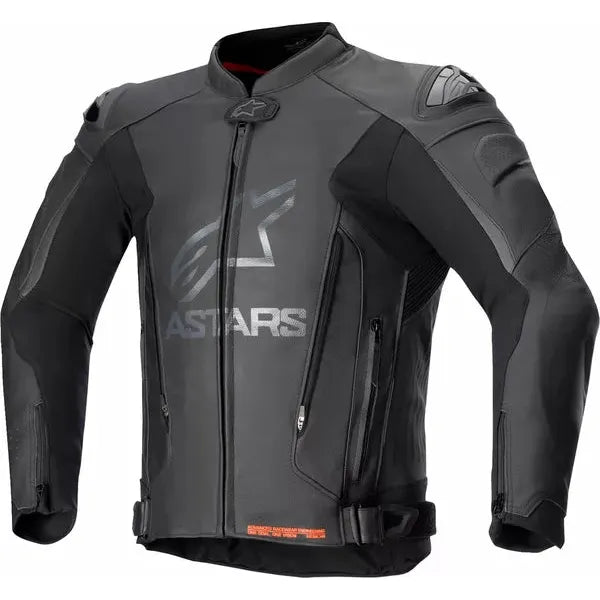 GP Plus v4 Leather Jacket Black